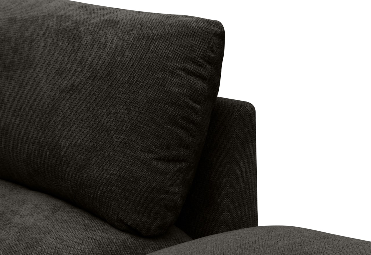 REVER FABRIC Corner Lounge with Ottoman – image 6 of 9