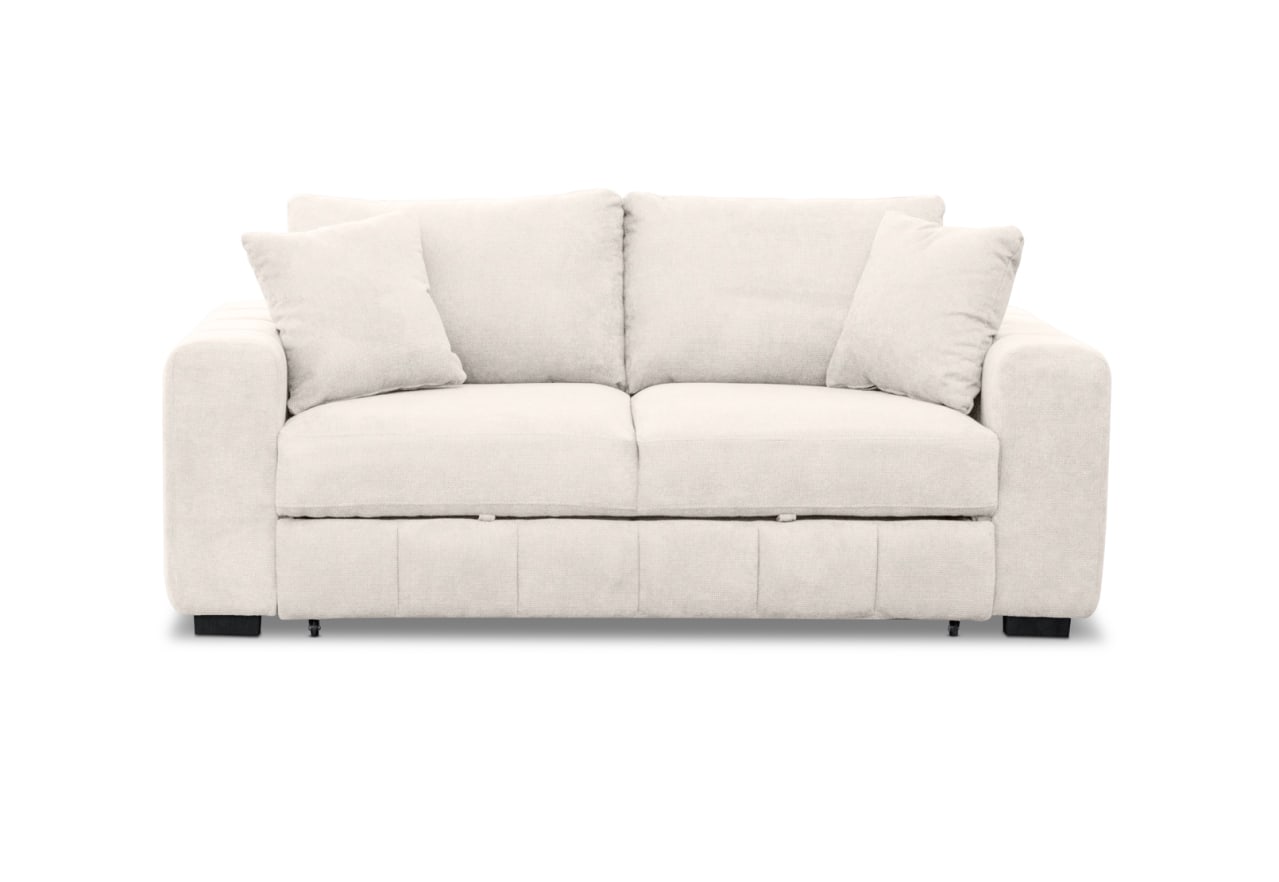 ANWEN FABRIC 2 Seater Sofa Bed – image 1 of 12