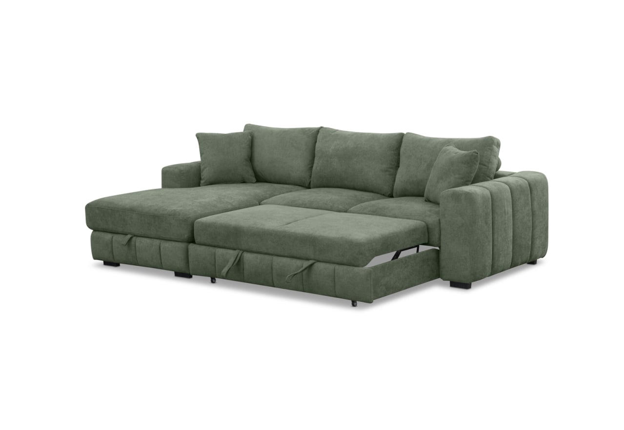 ANWEN FABRIC 3S LHF Chaise with Sofa Bed – image 3 of 14