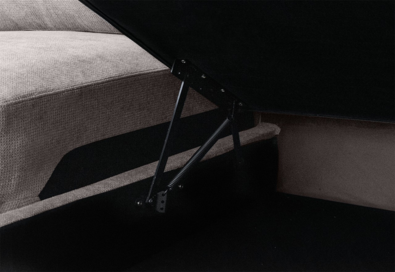 ANWEN FABRIC 3S RHF Chaise with Sofa Bed – image 13 of 14