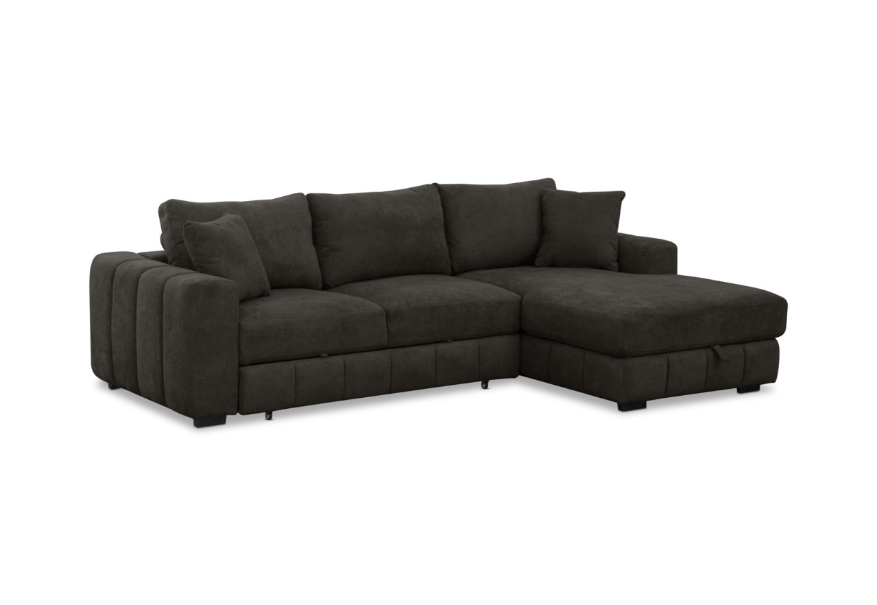 ANWEN FABRIC 3S RHF Chaise with Sofa Bed – image 2 of 14