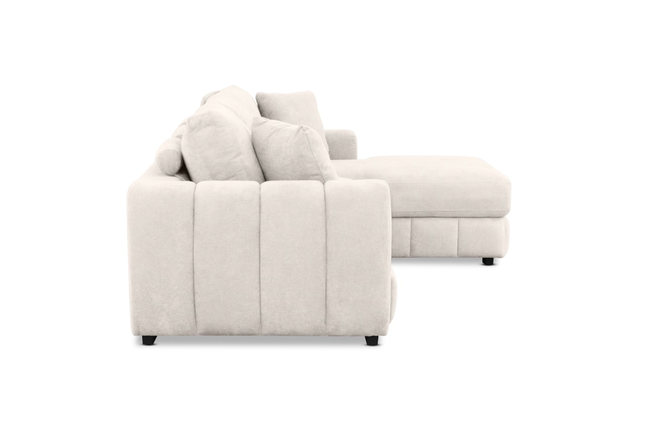 ANWEN FABRIC 3S RHF Chaise with Sofa Bed – image 5 of 14