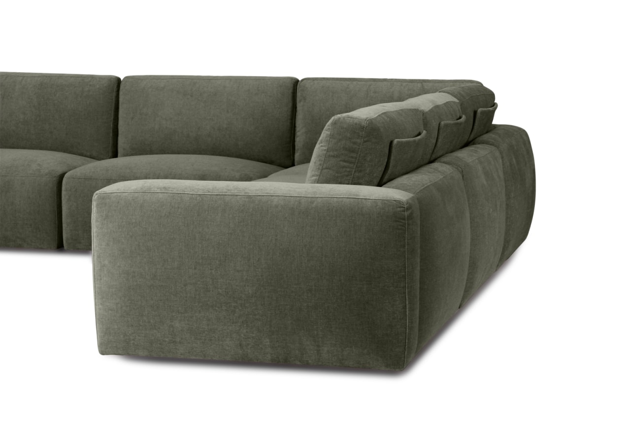 NEROLIE FABRIC 5 Seater Corner Lounge – image 4 of 7