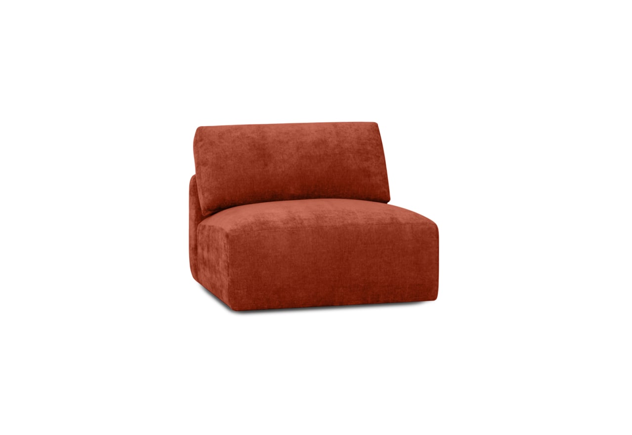 NEROLIE FABRIC Modular Armless Chair – image 2 of 5