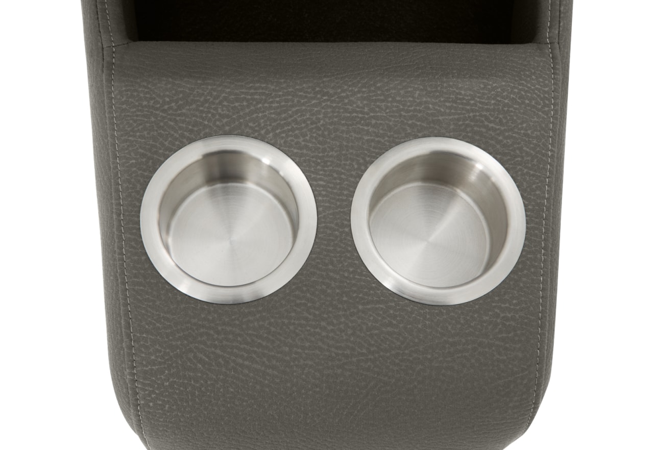RODDICK FABRIC 4 Seater Theatre Suite with 2 Inbuilt Electric Recliners and Console – image 11 of 13