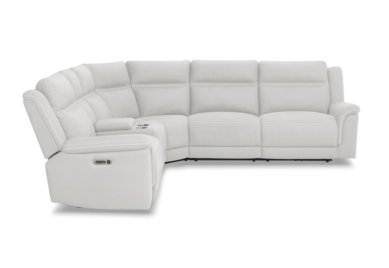 WOLFGANG FABRIC Corner Lounge with Electric Recliners and Console – image 4 of 12