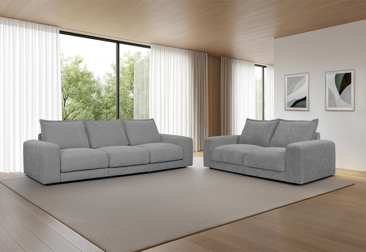LINNELL FABRIC 3.5 Seater Sofa – image 9 of 10