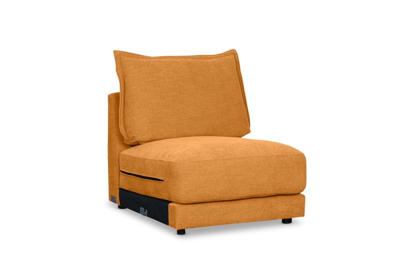 LINNELL FABRIC Modular Armless Chair – image 2 of 3