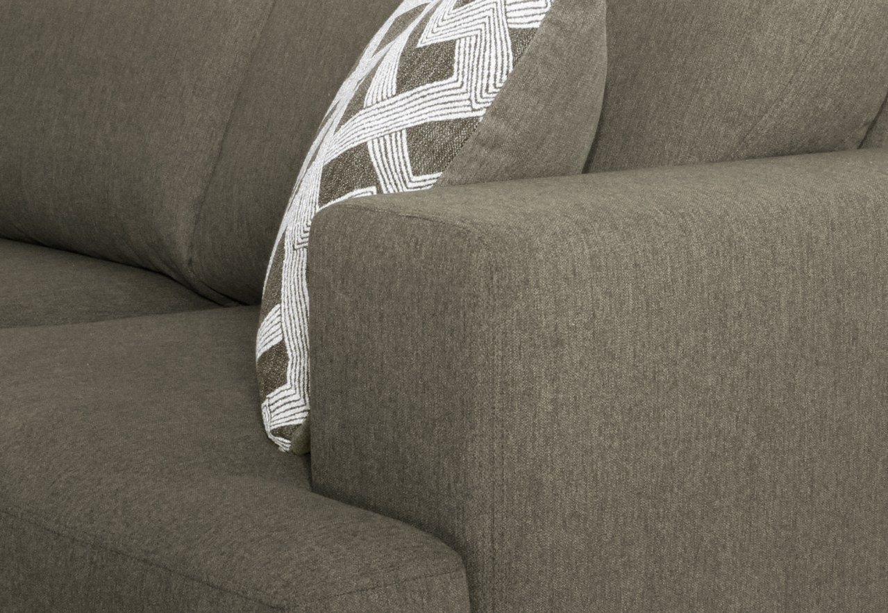 CALEY FABRIC 4 Seater Sofa with Left-Hand Facing Chaise – image 7 of 8