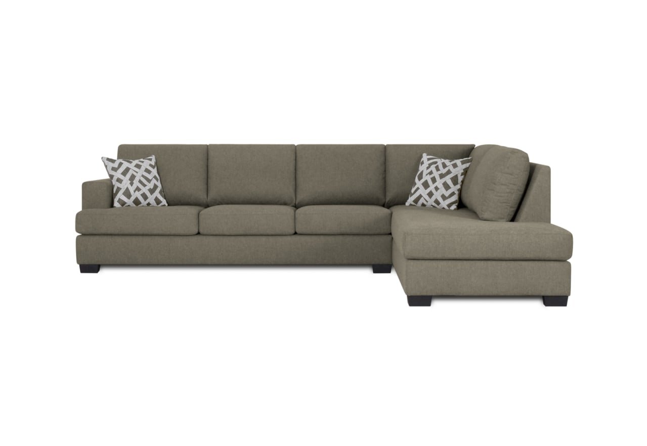 CALEY FABRIC 4 Seater Sofa with Right-Hand Facing Chaise – image 1 of 8