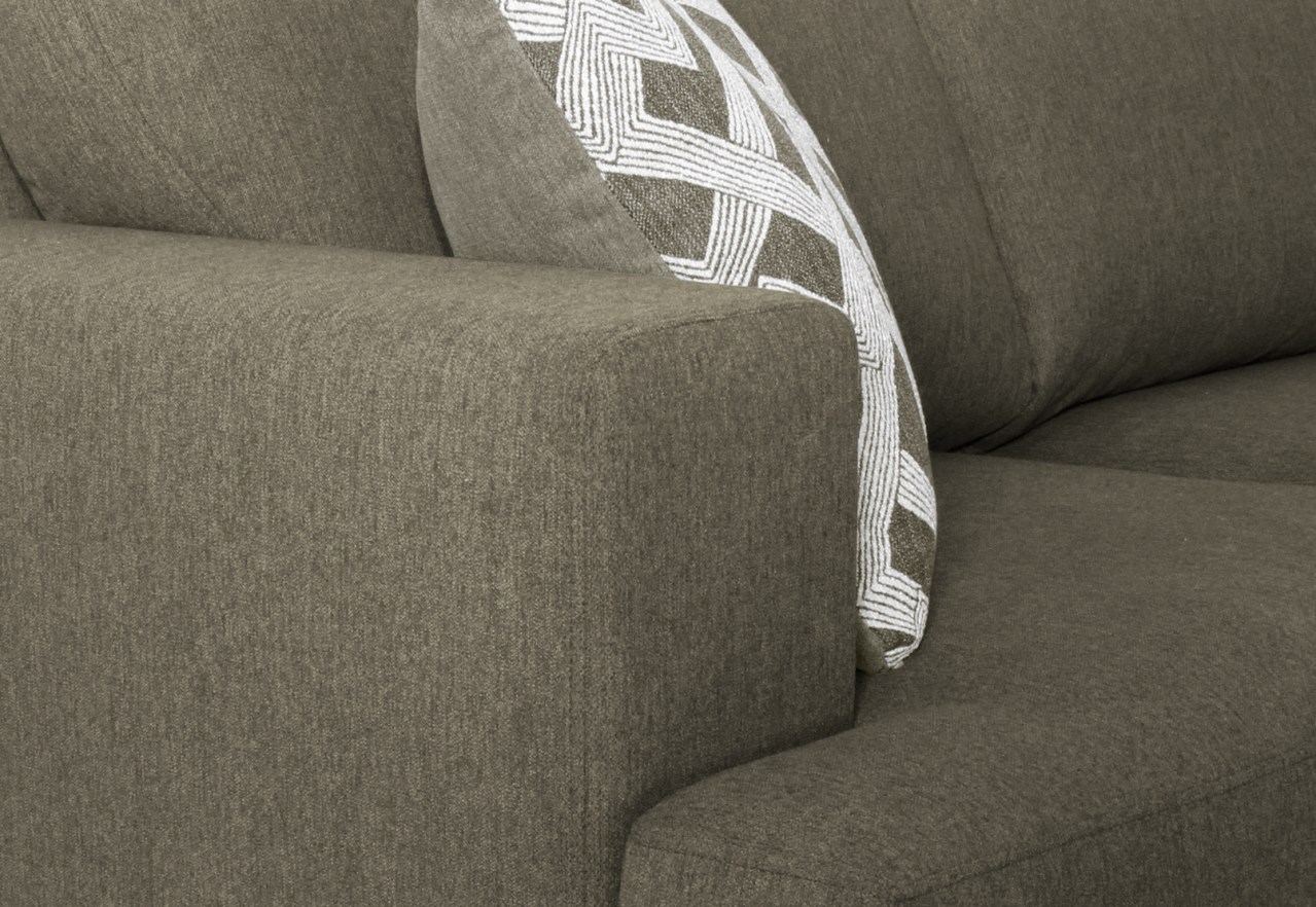 CALEY FABRIC 4 Seater Sofa with Right-Hand Facing Chaise – image 7 of 8