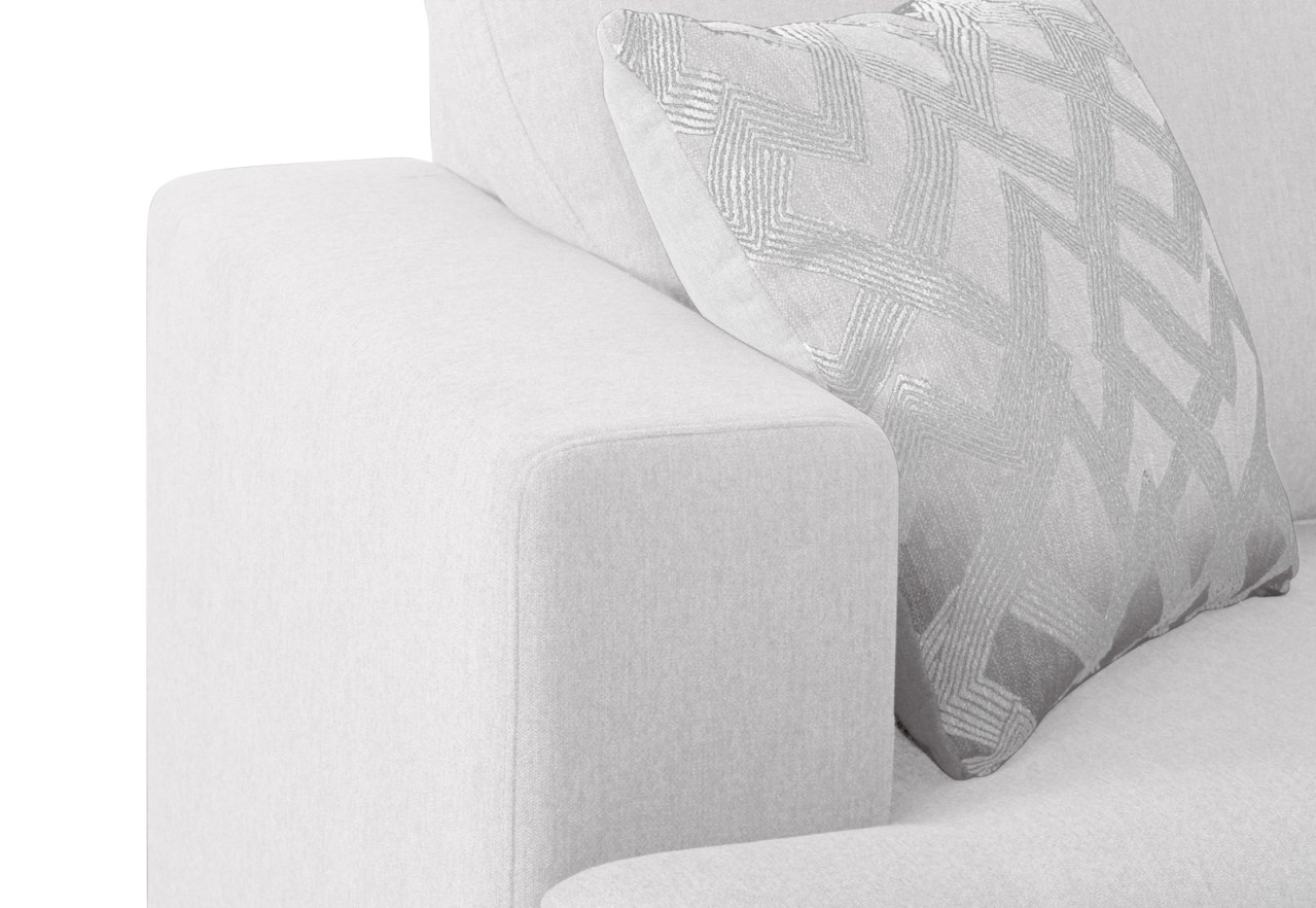 CALEY FABRIC 4 Seater Sofa with Right-Hand Facing Chaise – image 6 of 8