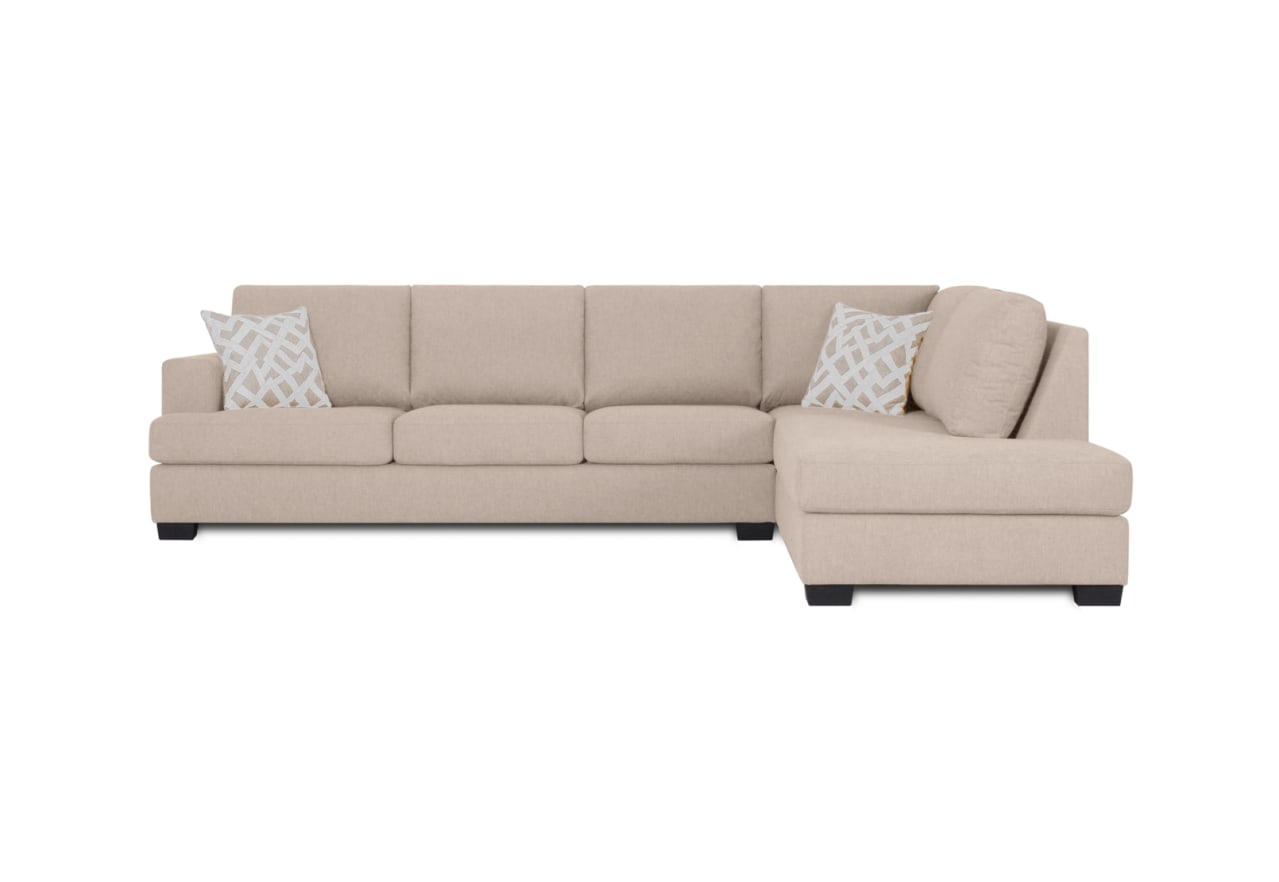 CALEY FABRIC 4 Seater Sofa with Right-Hand Facing Chaise – image 1 of 8