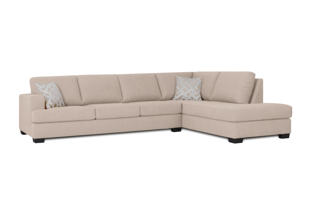 CALEY FABRIC 4 Seater Sofa with Right-Hand Facing Chaise – image 2 of 8
