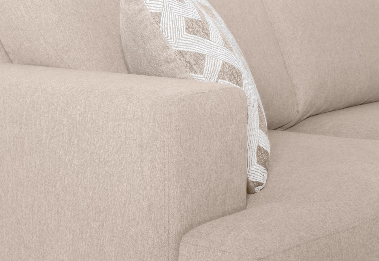 CALEY FABRIC 4 Seater Sofa with Right-Hand Facing Chaise – image 7 of 8