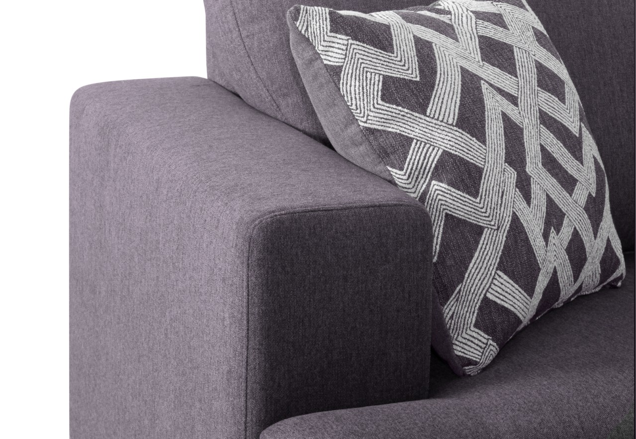 CALEY FABRIC 4 Seater Sofa with Right-Hand Facing Chaise – image 6 of 8