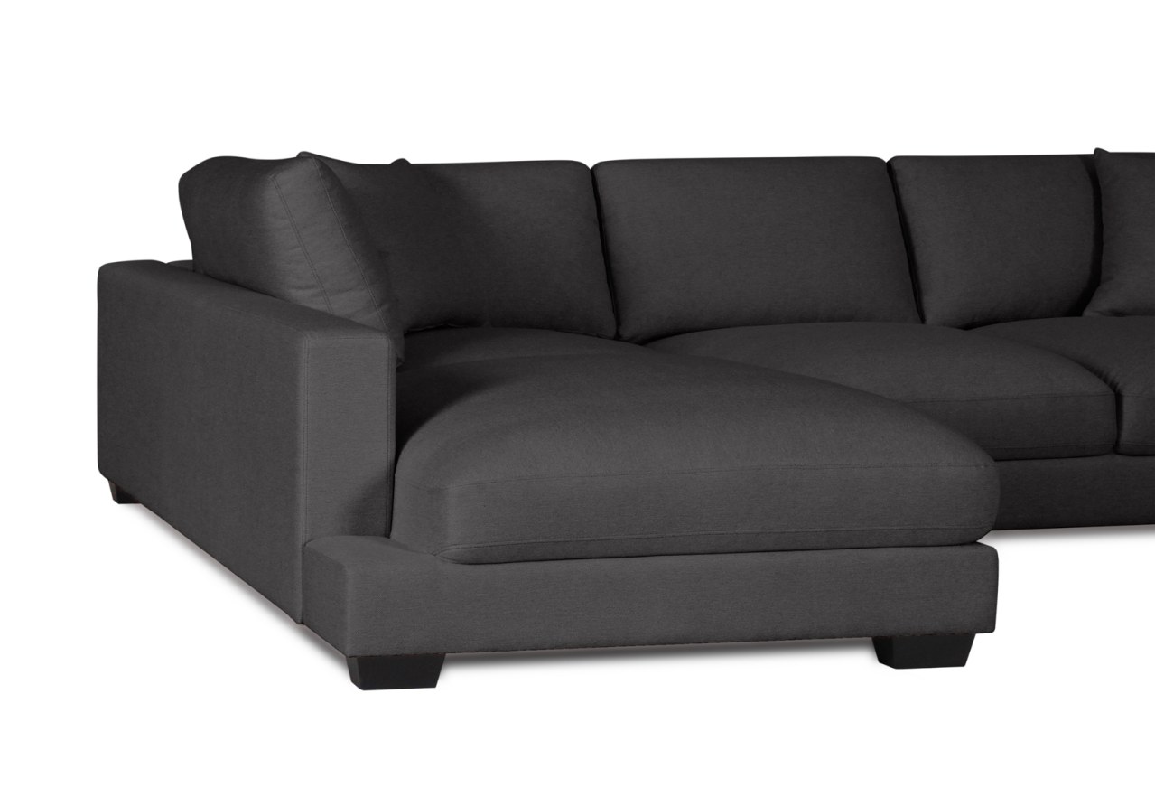 FARIDA FABRIC 4 Seater Sofa with Left-Hand Facing Chaise – image 4 of 8