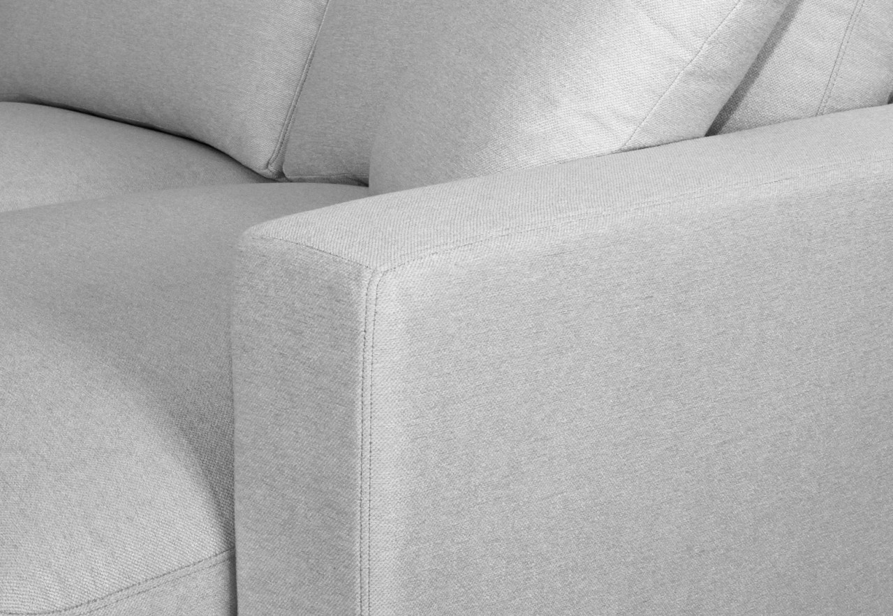 FARIDA FABRIC 4 Seater Sofa with Left-Hand Facing Chaise – image 6 of 8