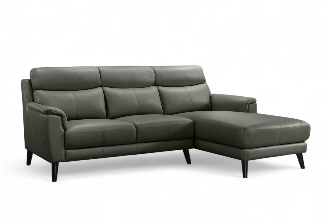 CHAFFEE LEATHER 3 Seat RHF Chaise – image 2 of 4
