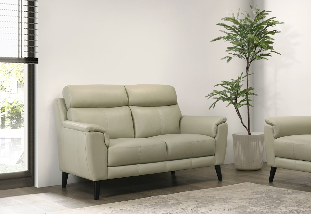 CHAFFEE LEATHER 2 Seater Sofa – image 7 of 8