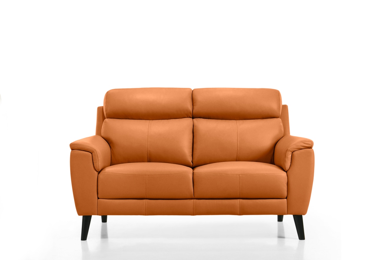 CHAFFEE LEATHER 2 Seater Sofa – image 1 of 4