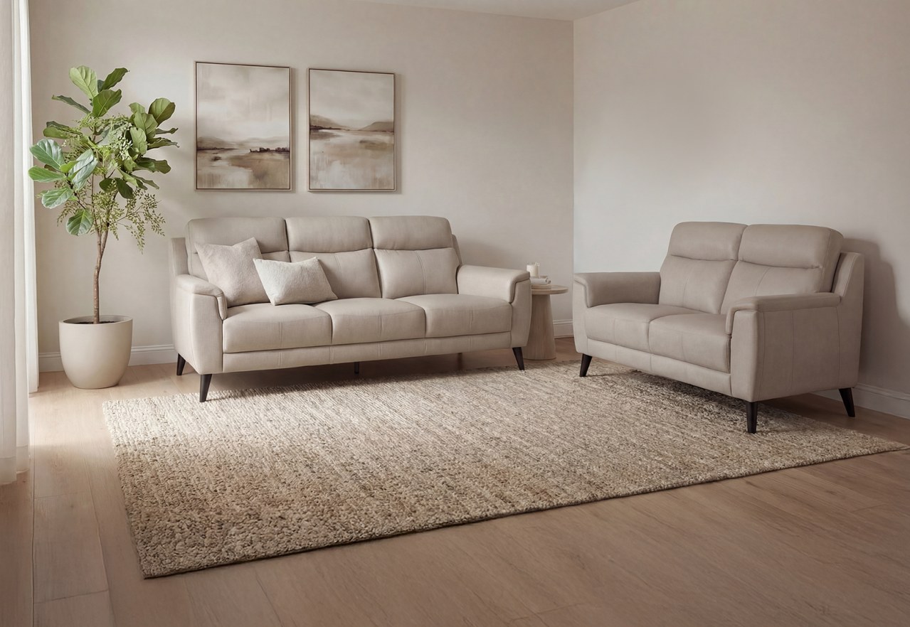 CHAFFEE LEATHER 3 Seater Sofa – image 8 of 8