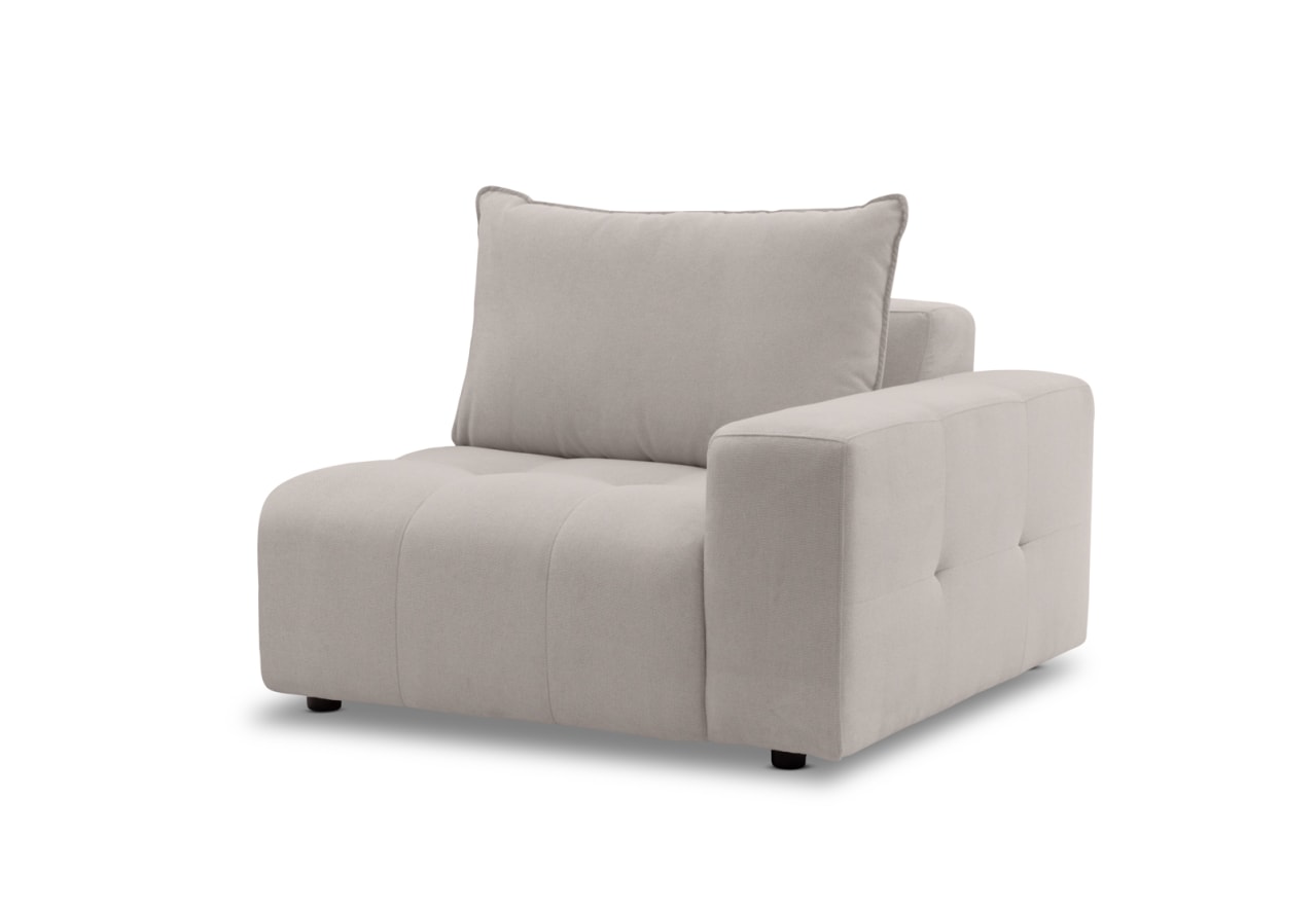 MAGNAR FABRIC Modular Right- Hand Facing Arm Chair – image 2 of 5