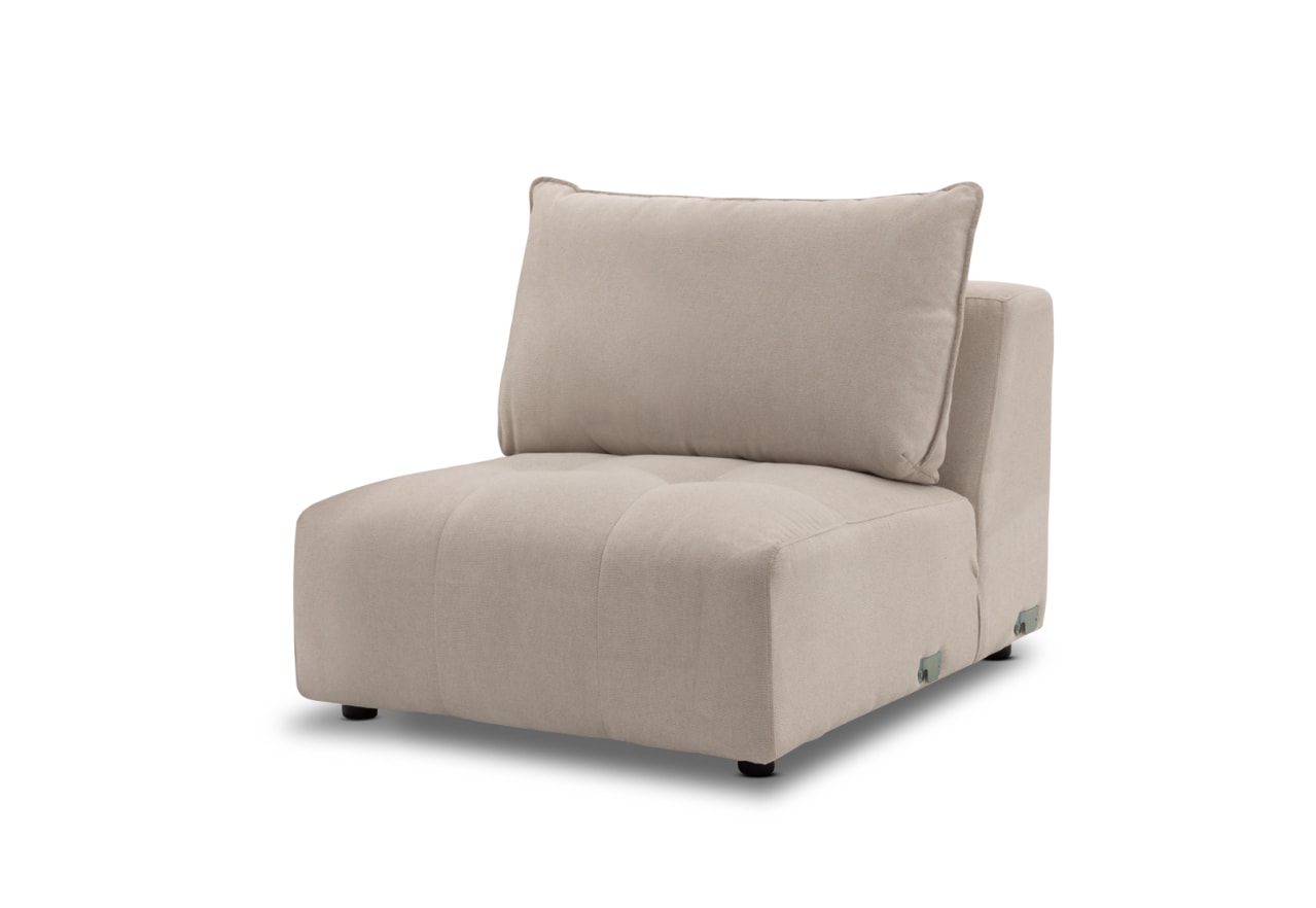 MAGNAR FABRIC Modular Armless Chair – image 3 of 5