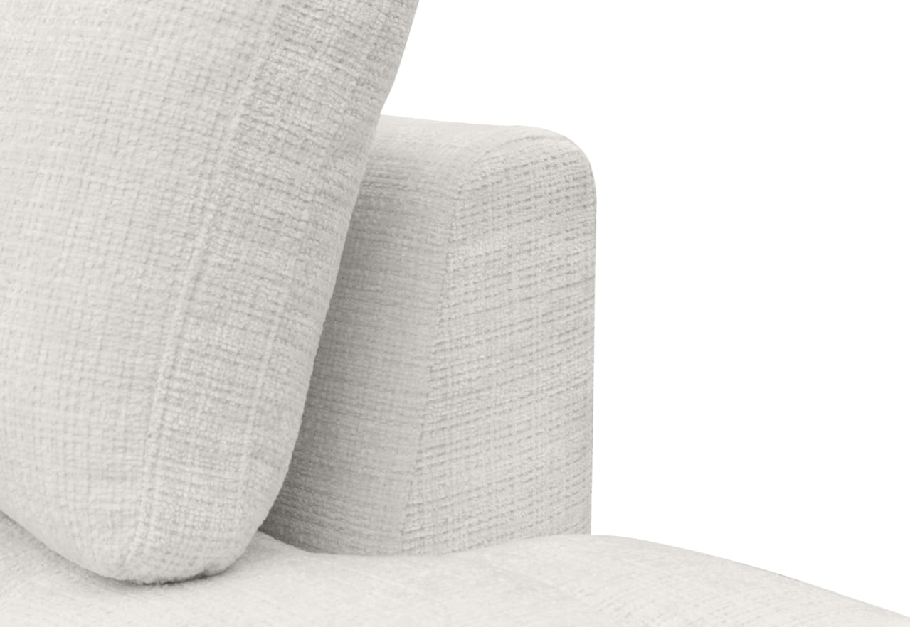 PAMINA FABRIC Modular Right-Hand Facing Long Chaise – image 4 of 6