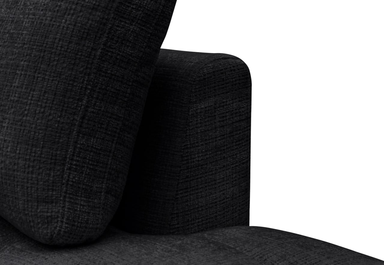 PAMINA FABRIC Modular Right-Hand Facing Long Chaise – image 4 of 6