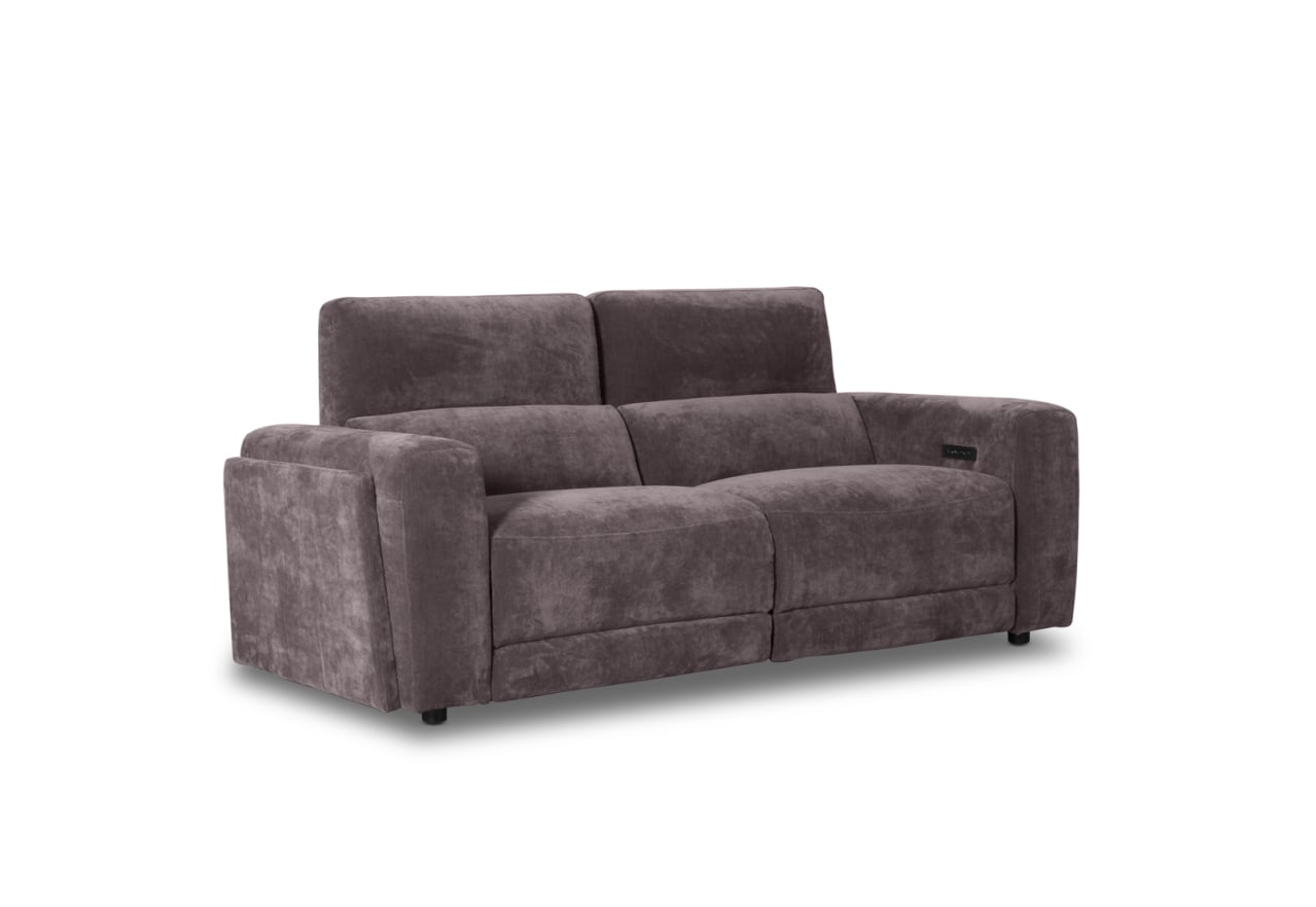 CHICAGO FABRIC 2 Seater with 2 Inbuilt Electric Recliners – image 2 of 8