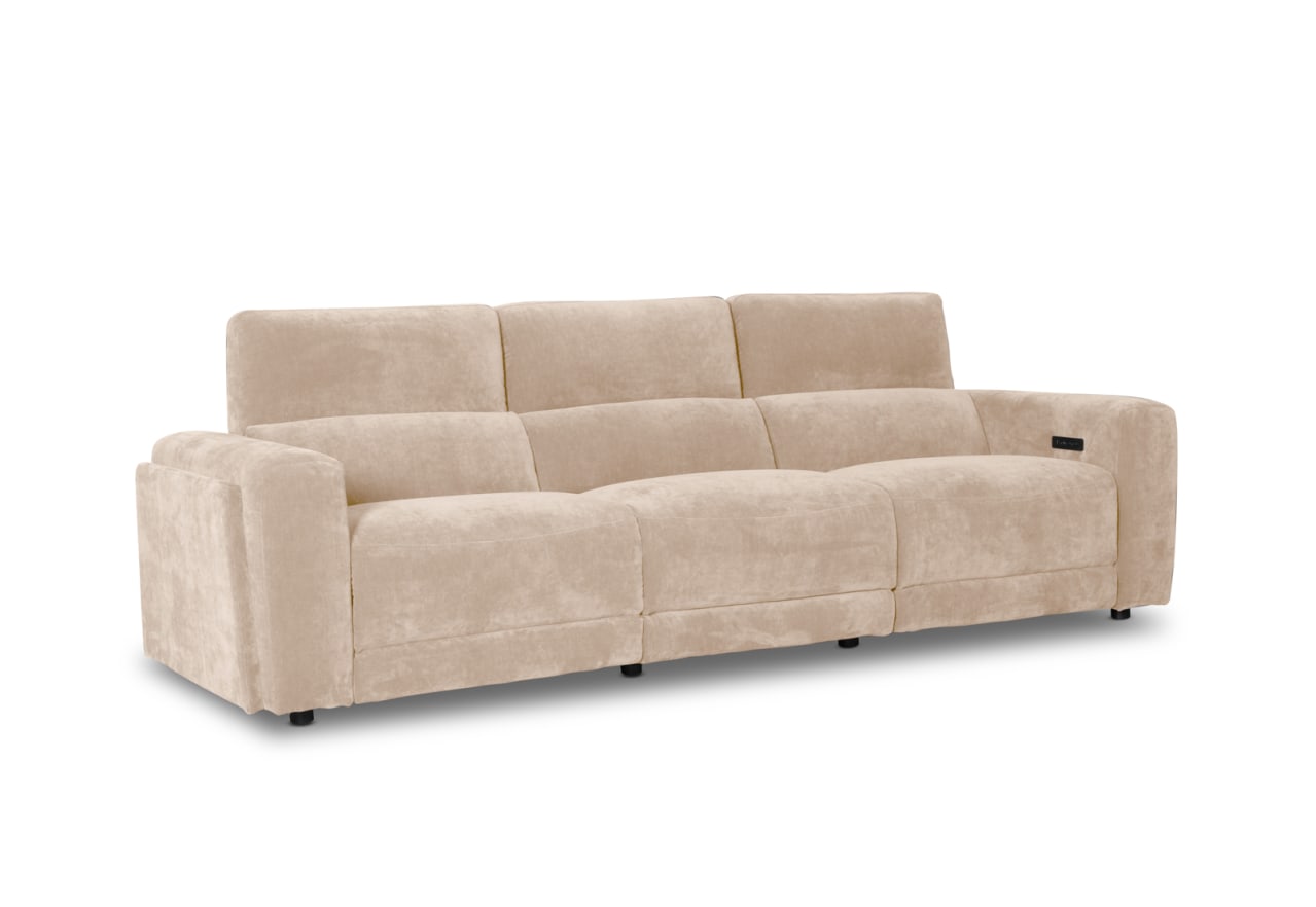 CHICAGO FABRIC 3 Seater with 2 Inbuilt Recliners – image 2 of 10
