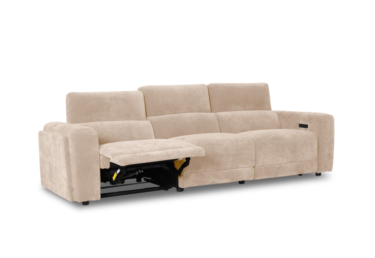CHICAGO FABRIC 3 Seater with 2 Inbuilt Recliners – image 5 of 10