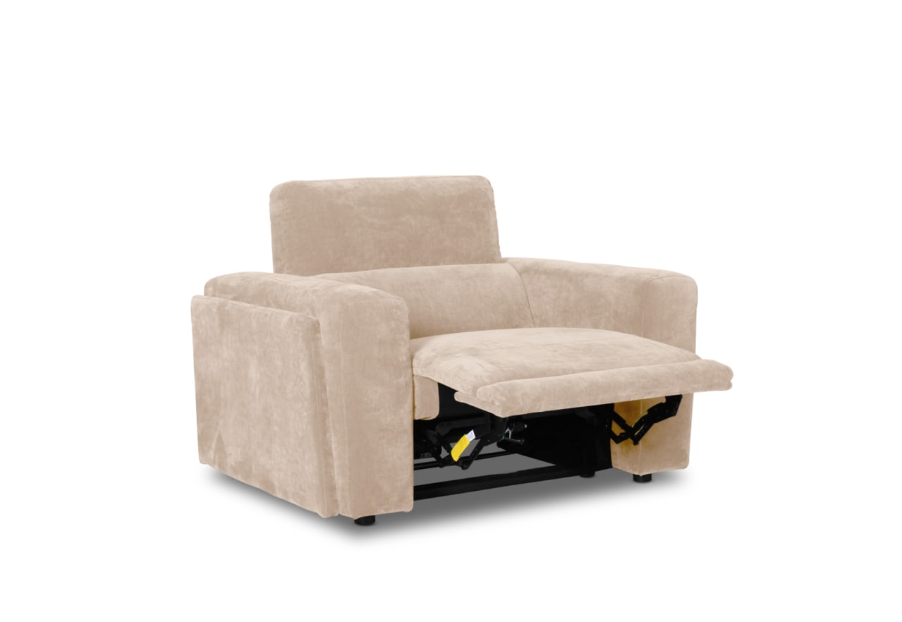 CHICAGO FABRIC Electric Recliner – image 4 of 8