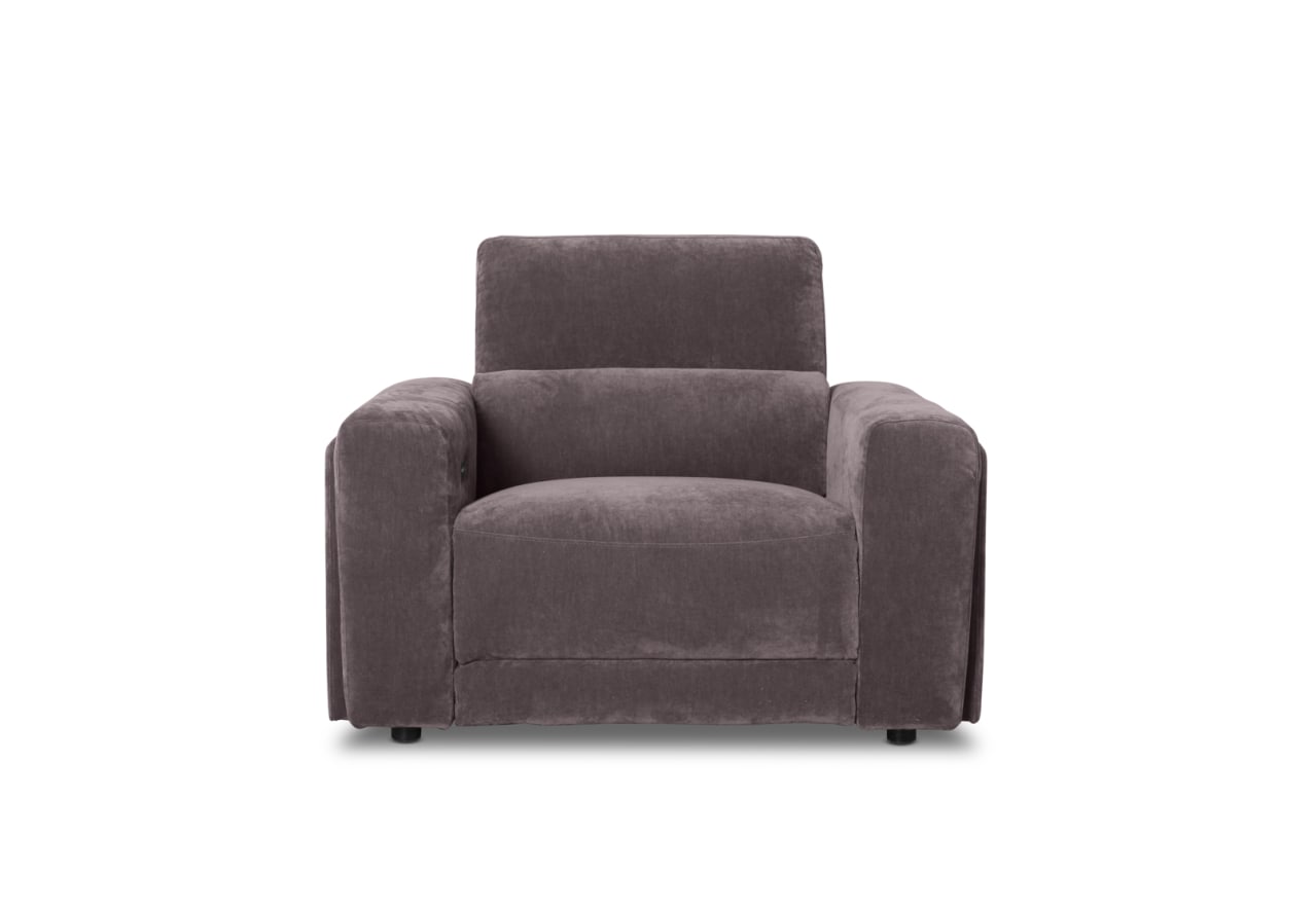 CHICAGO FABRIC Electric Recliner – image 1 of 8
