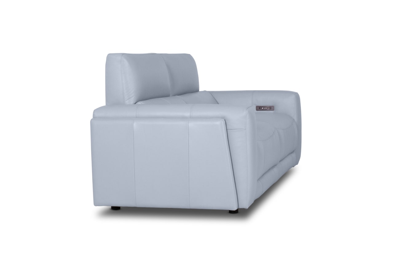 CHICAGO LEATHER 2 Seater with 2 Inbuilt Electric Recliners – image 4 of 6