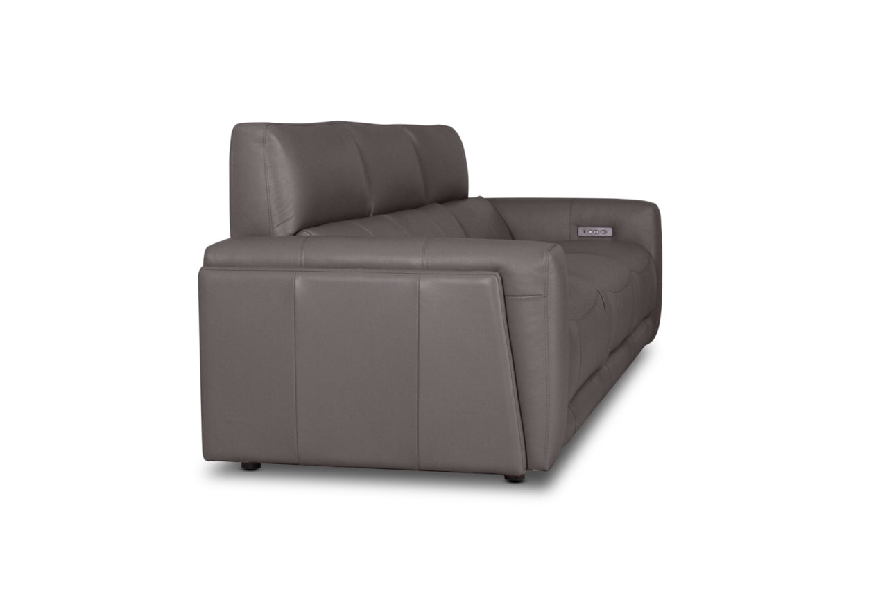 CHICAGO LEATHER 3 Seater with 2 Inbuilt Recliners – image 6 of 8