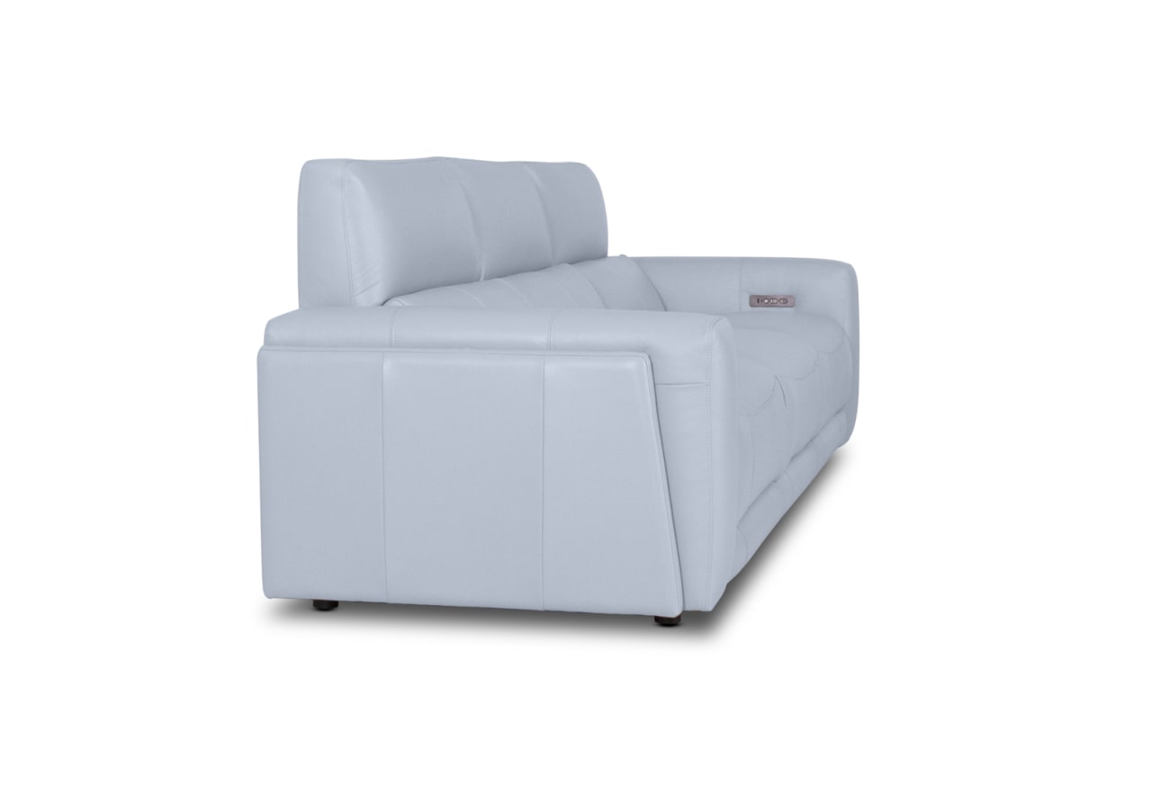 CHICAGO LEATHER 3 Seater with 2 Inbuilt Recliners – image 6 of 8
