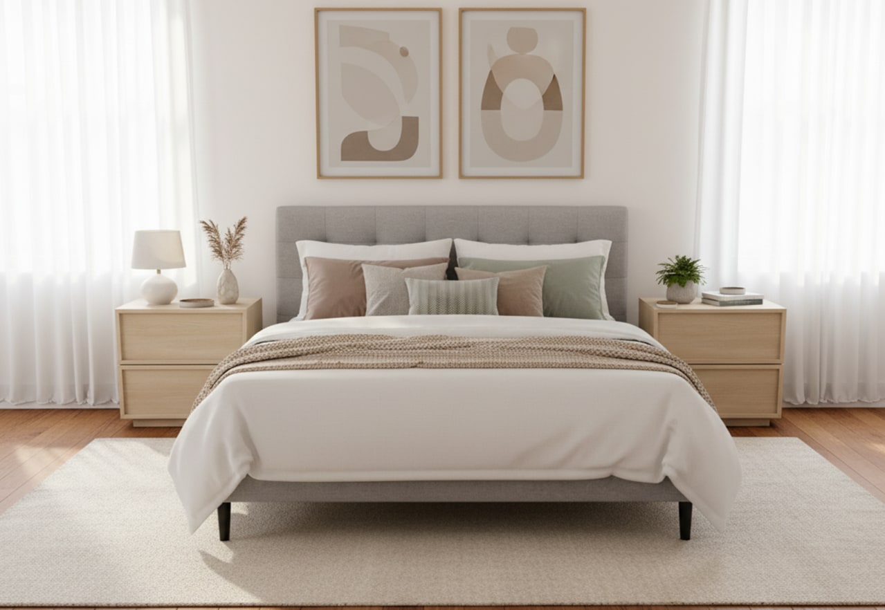 MURTEN Double Bed – image 1 of 7