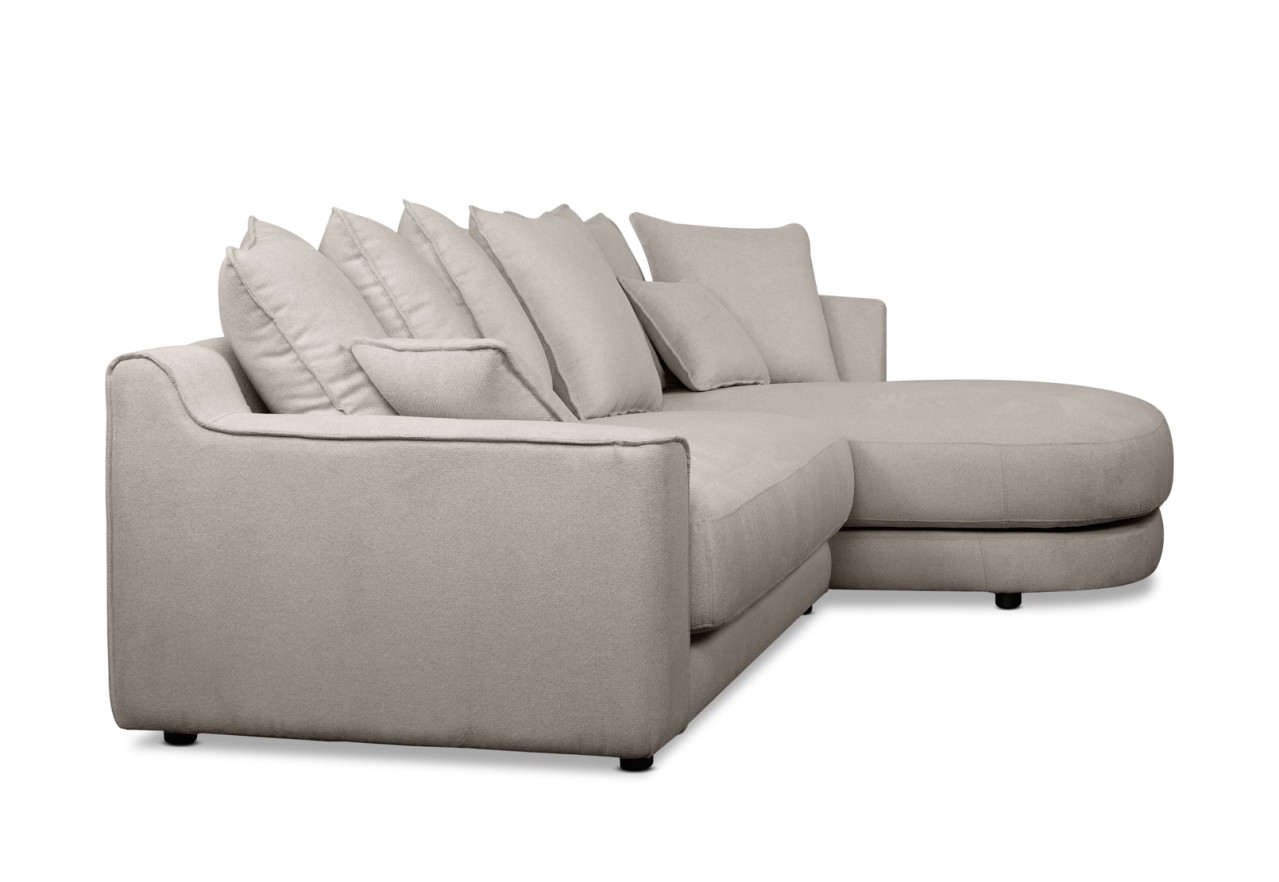SISLEY FABRIC 3 Seater Lounge with RHF Chaise – image 4 of 9