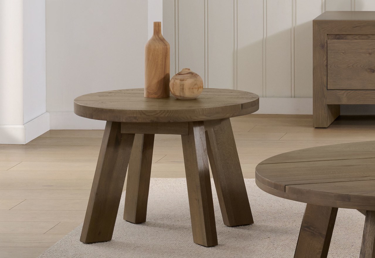 HOCKNEY Round Lamp Table – image 1 of 5