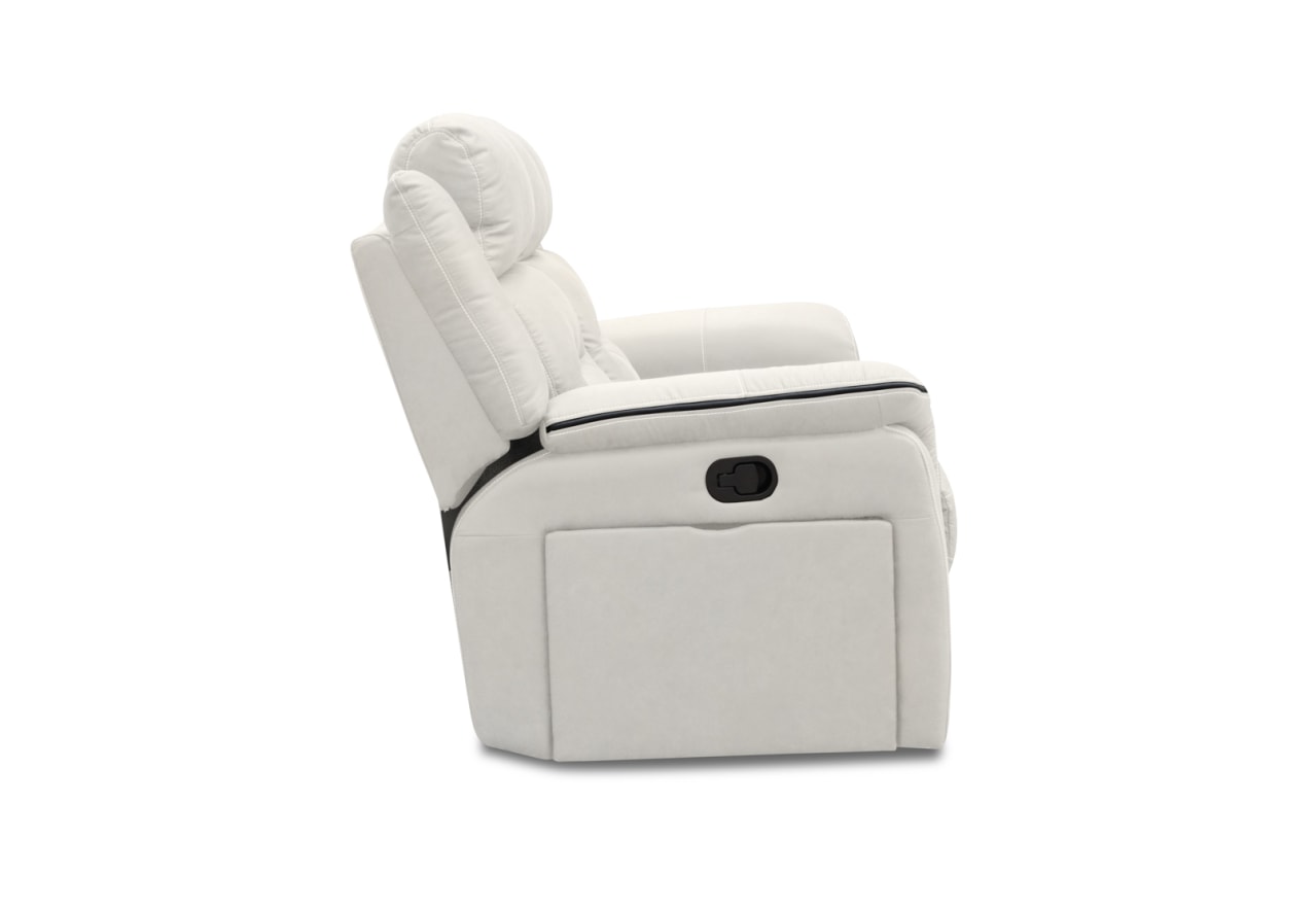 BANBURY FABRIC 3 Seater Manual Recliner with Drop Down Table – image 5 of 11