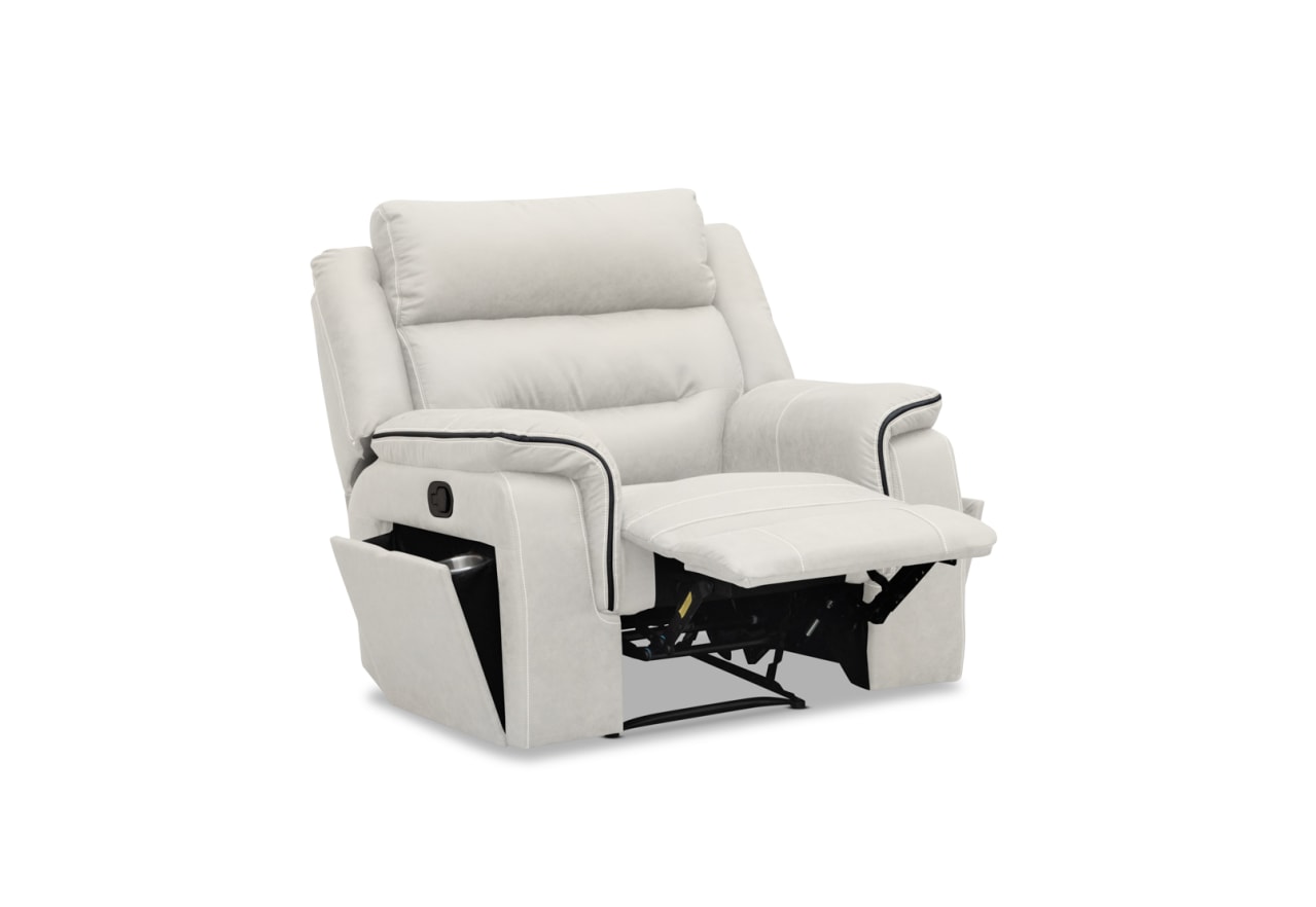 BANBURY FABRIC Single Manual Recliner – image 3 of 11