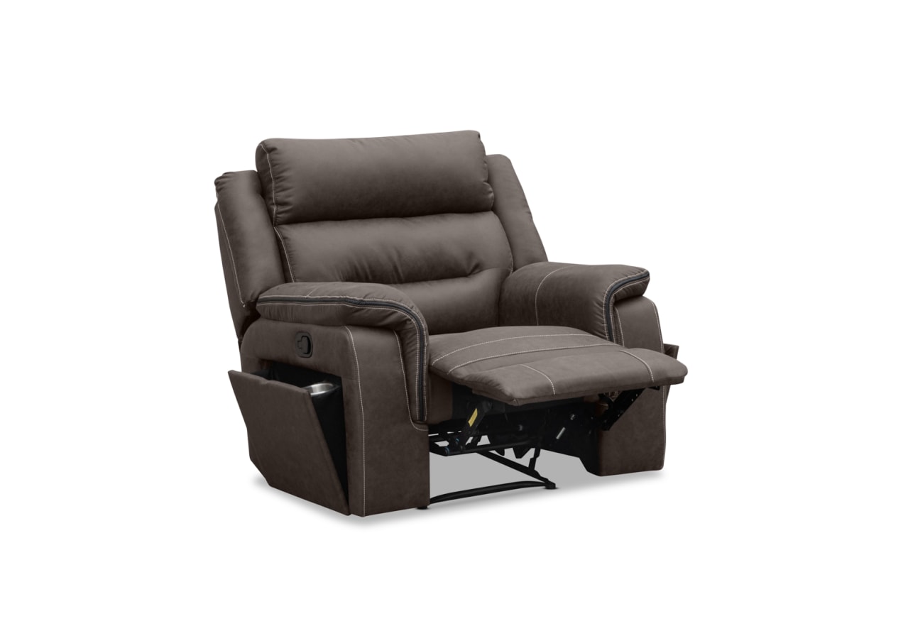 BANBURY FABRIC Single Manual Recliner – image 4 of 13