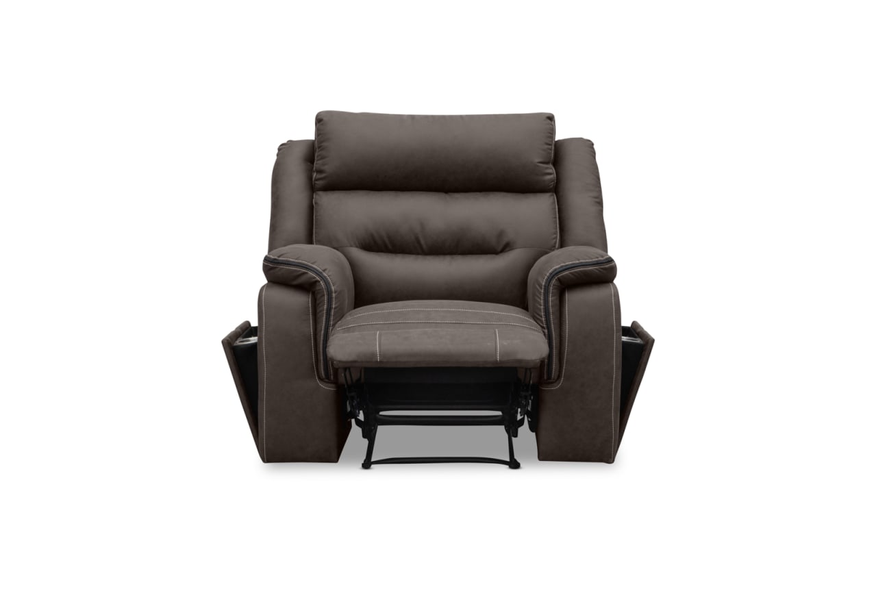 BANBURY FABRIC Single Manual Recliner – image 5 of 13