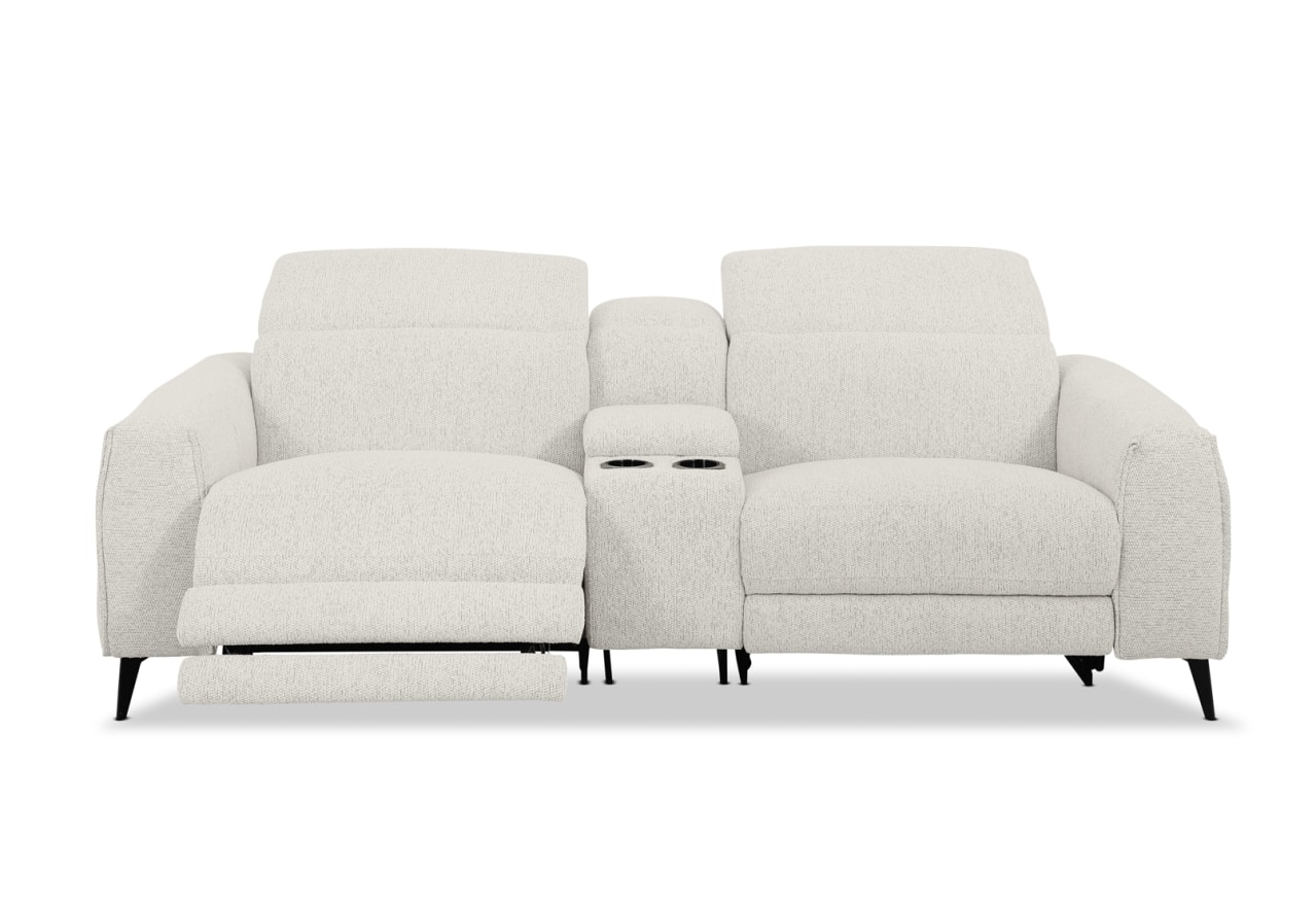 LORENZA FABRIC 2.5 Seater with Electric Recliners and Console – image 2 of 8