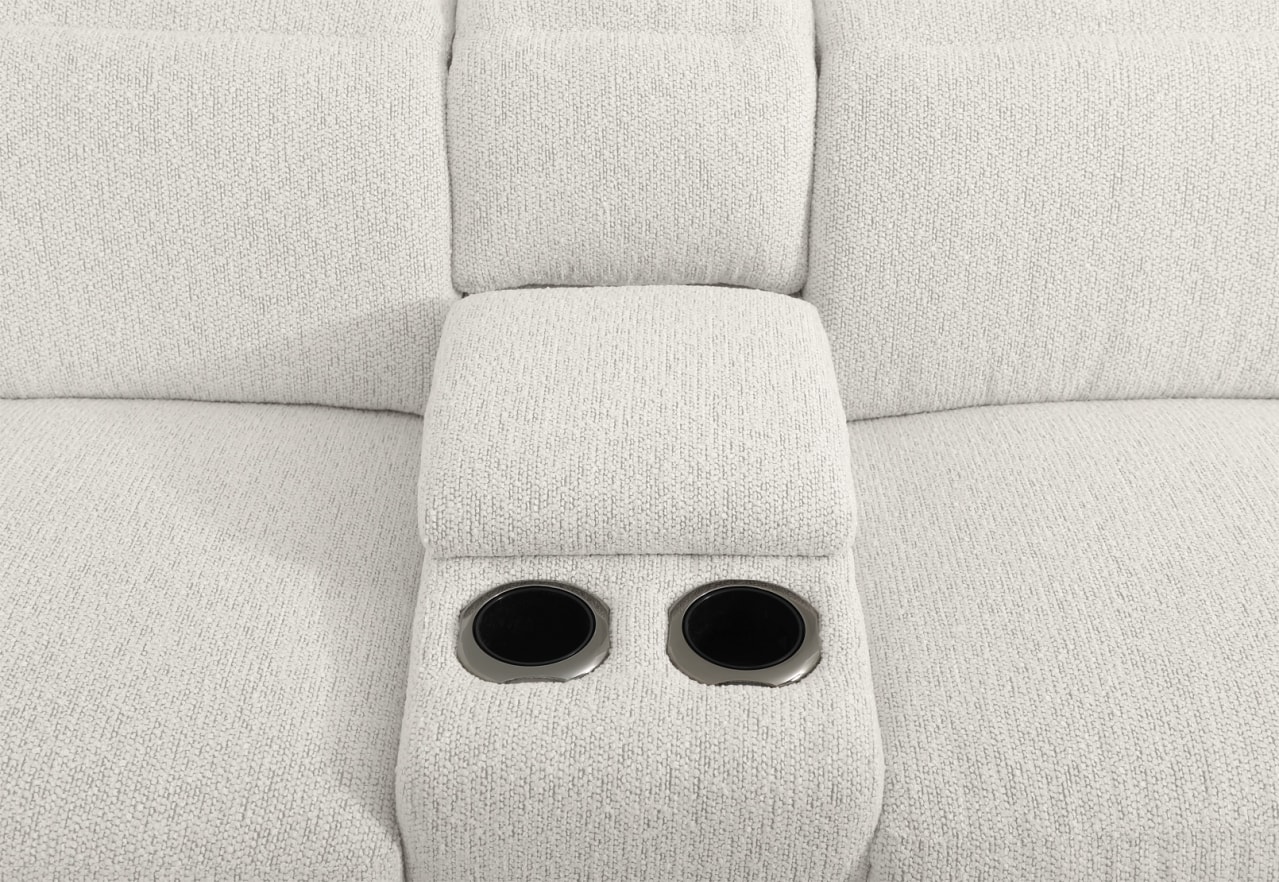 LORENZA FABRIC 2.5 Seater with Electric Recliners and Console – image 7 of 8