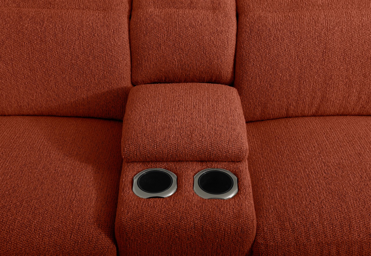 LORENZA FABRIC 5S Cnr Lounge with 2 Inbuilt ER and Cns – image 5 of 6