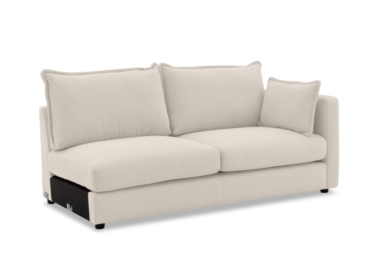 VALERA FABRIC Modular 2 Seater Right Hand Facing Arm Chair – image 2 of 8