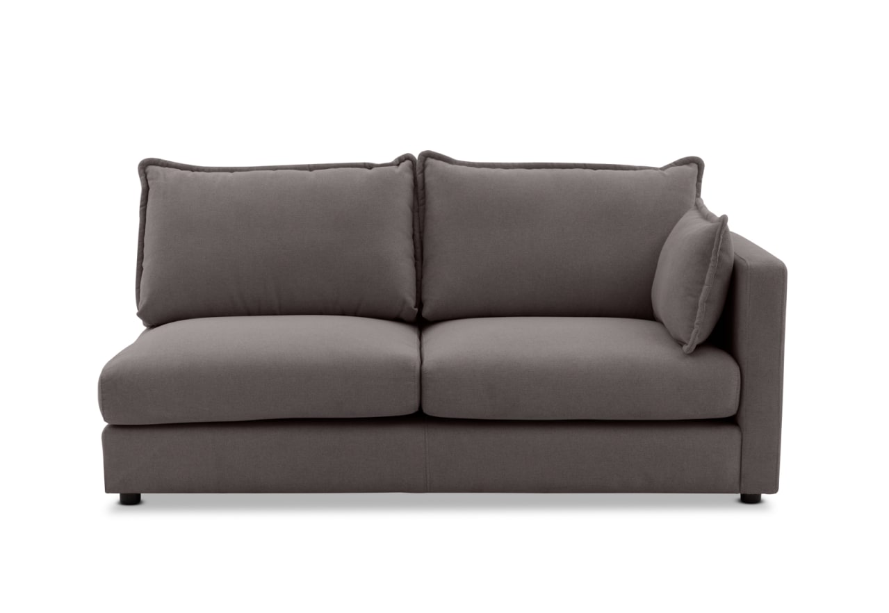 VALERA FABRIC Modular 2 Seater Right Hand Facing Arm Chair – image 1 of 8